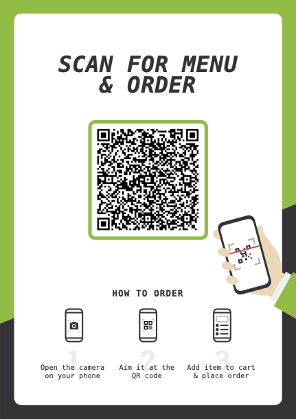 qr code flyer